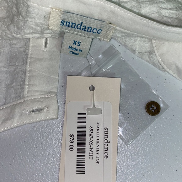 Sundance Martil Henley Top - Picture 6 of 7